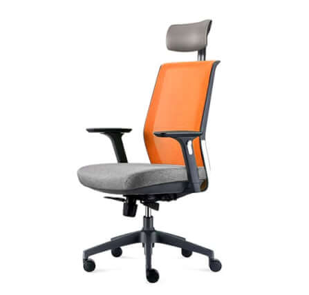 เก้าอี้สำนักงาน DF PROCHAIR รุ่น Loop-H สีส้ม_2